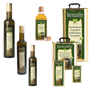 Olivenöl Benizalte BIO Nativ Extra 2026 von 0,25 l bis 5 l - La Flor de la Alpujarra